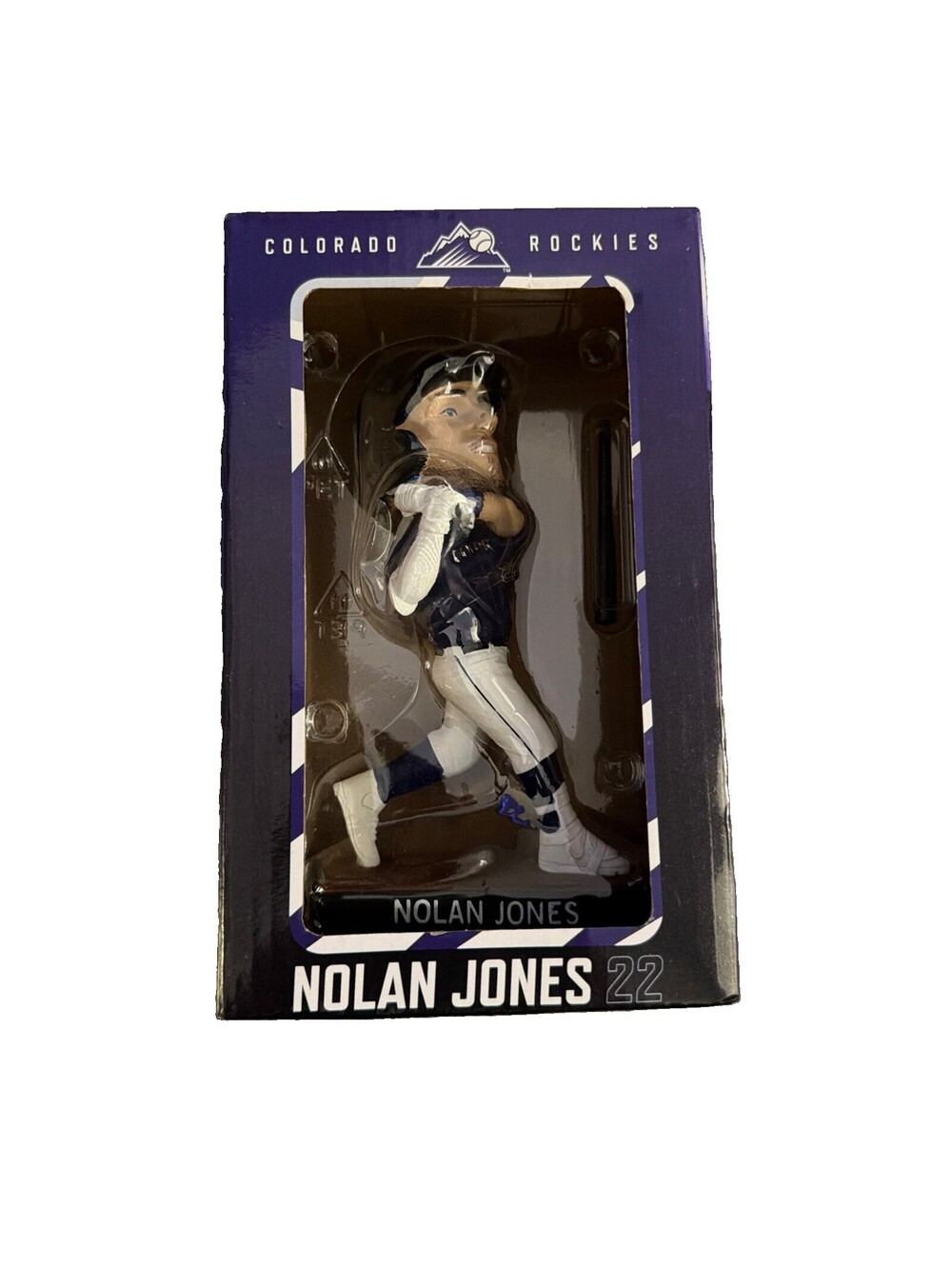 2024 Nolan Jones 22 Bobblehead Colorado Rockies 6/22/24 CR
